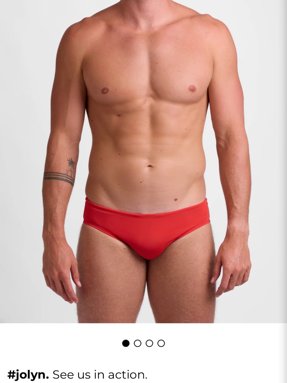 Brolyn Candy Apple Speedo swim suit